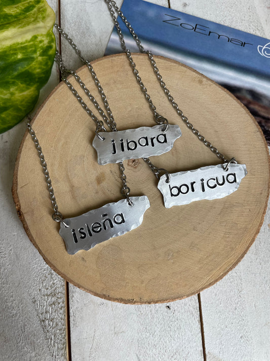 Custom Map Necklace